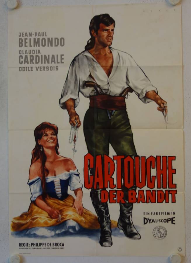 Cartouche original release german movie poster